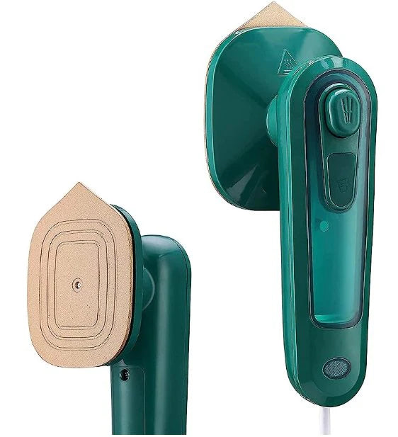 Mini Iron, Portable Handheld Steam Iron, Travel Iron Steamer for Clothes, Handheld Mini Garment Steamer for Home Travel Business