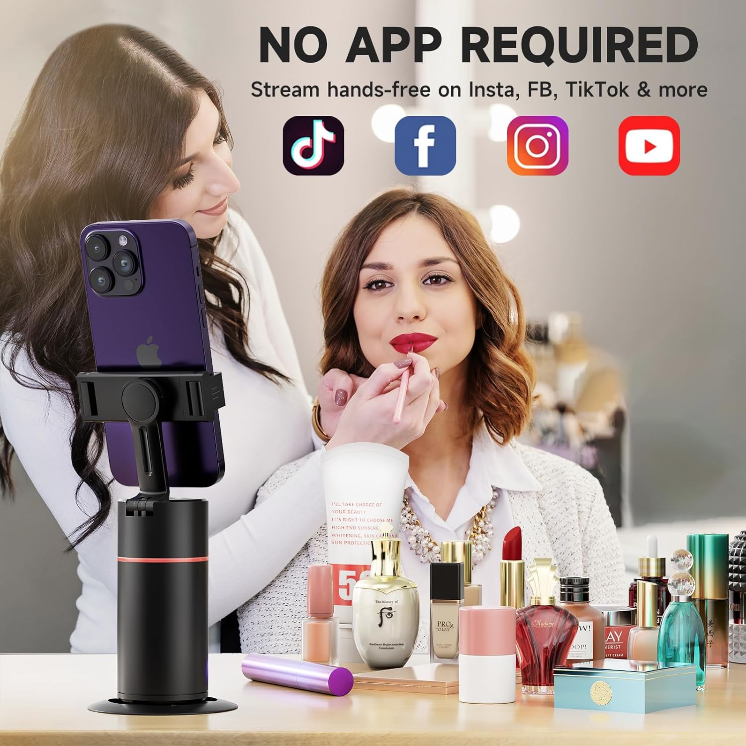 PROOVE Auto Face Tracking 360 Motion Sensor Tripod
