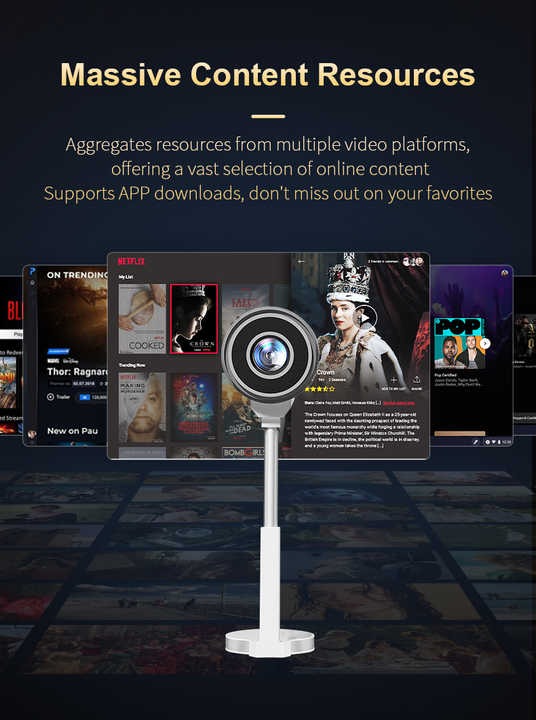 LCD Projector 1080P 4k /2K / 1080P HD