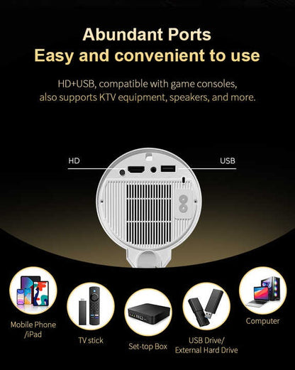 LCD Projector 1080P 4k /2K / 1080P HD