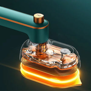 Mini Iron, Portable Handheld Steam Iron, Travel Iron Steamer for Clothes, Handheld Mini Garment Steamer for Home Travel Business