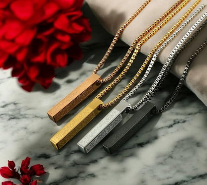 Ayatul Kursi Necklace Unisex, Protect Touchwood, Ayat Al-Kursi, Quran Verse,