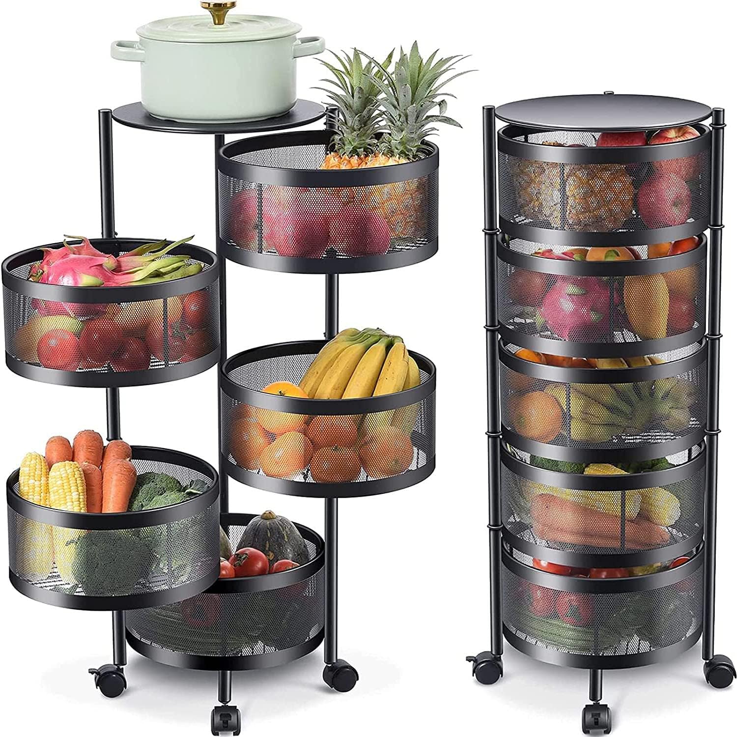 Fruit and Vegetable Basket Bowls