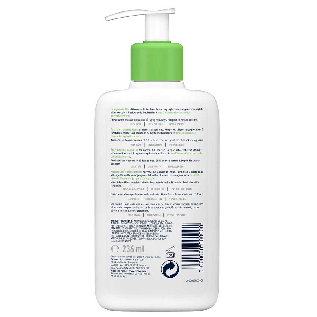 Hydrating cleanser dor normal to dry skin
