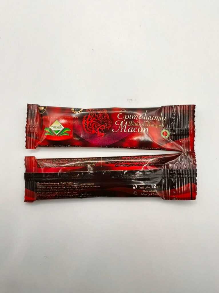 Turkish Themra Epimedium Herbal Paste 12 Disposable Packs